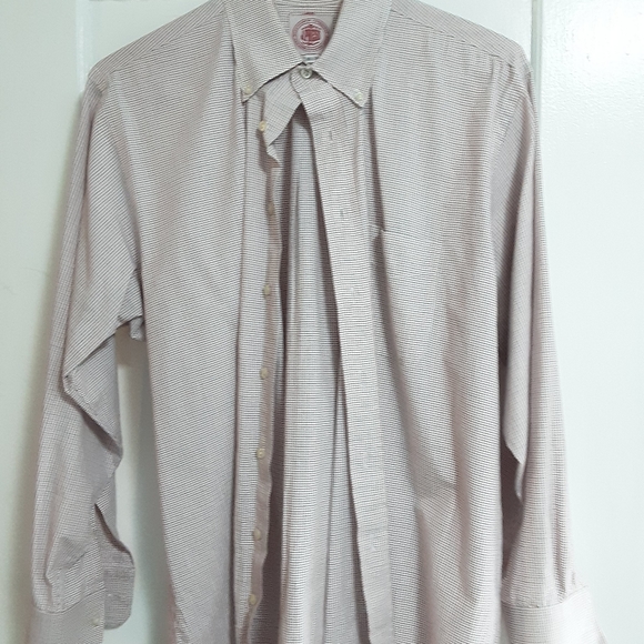 Brooks Brothers Makers 16/34 classic retro blue button down plus bonus - Picture 9 of 14